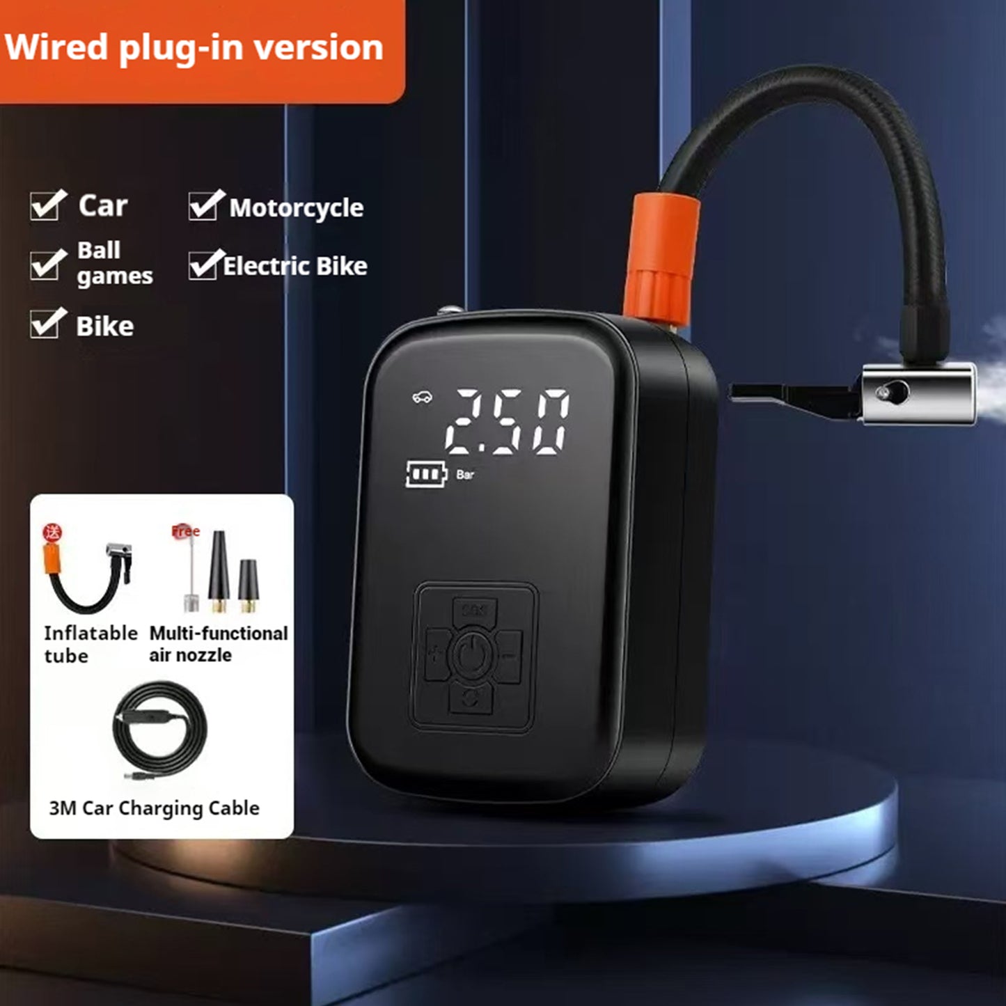 Micro Car Inflation Pump